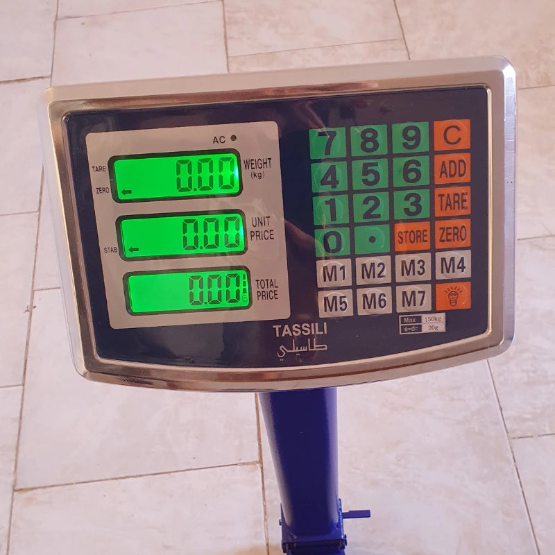 ميزان طاسيلي 150 كلغ